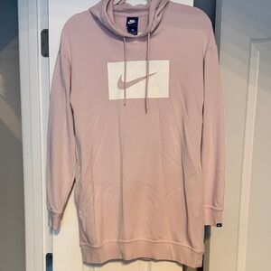 Nike Men's Light Pink Turtleneck Sweater